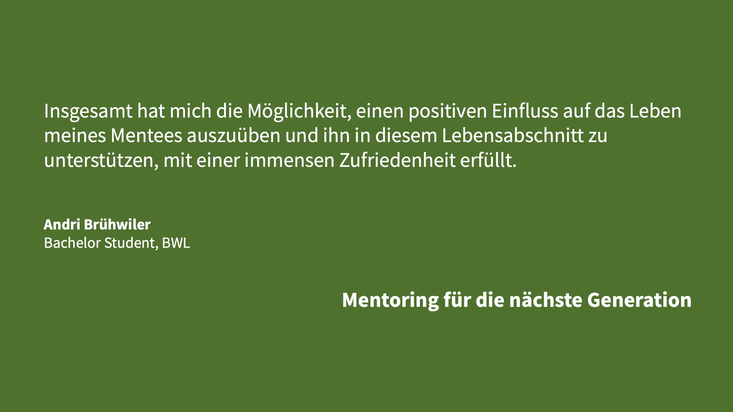 Mentoring HS24