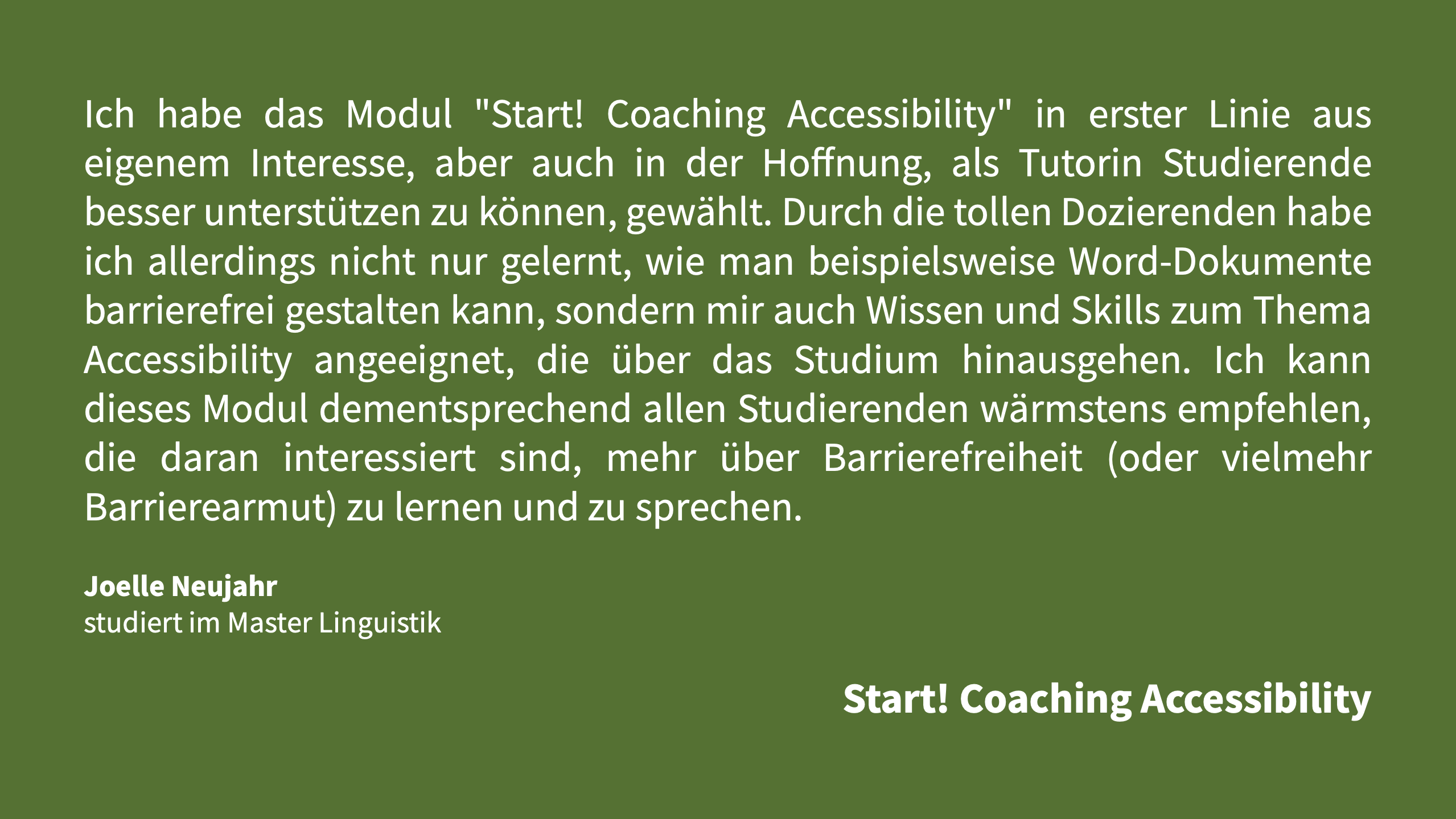 Coaching Accessibility Testimonial 2