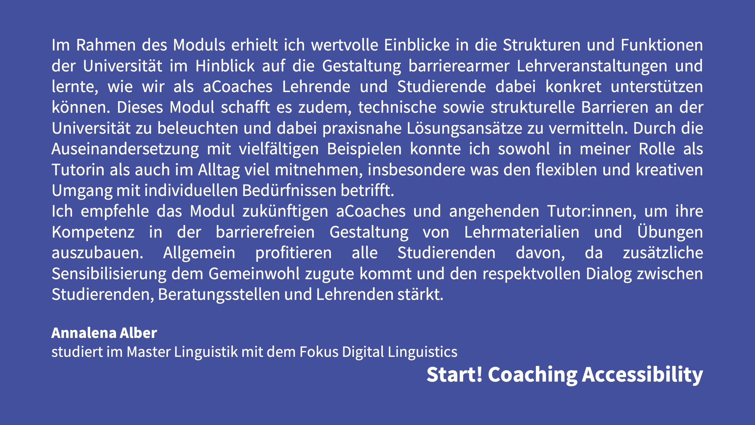 Coaching Accessibility Testimonial 3