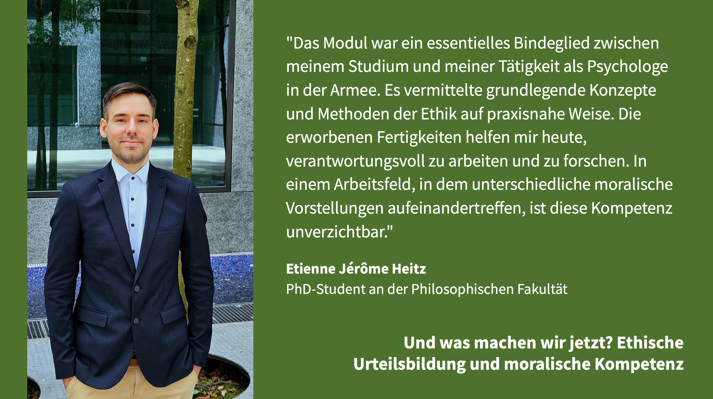 Ethik Testimonial